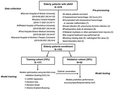 A Comparison of LASSO Regression and Tree-Based Models for Delayed Cerebral Ischemia in Elderly Patients With Subarachnoid Hemorrhage